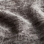 Close-up of textured gray fabric