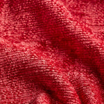 Close-up of red textured fabric