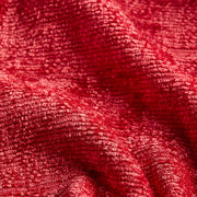 Close-up of red textured fabric
