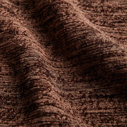 Brown textured fabric close-up showing detailed weave pattern