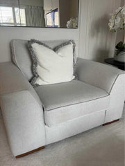 DYLAN JUMBO CORD/ PLUSH VELVET/CRUSHED VELVET/CHENILLE/BARCELONA/BLACK & SILVER